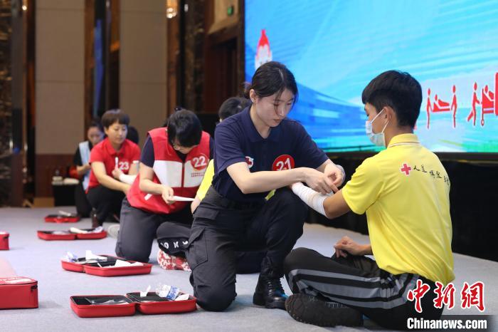 比賽現(xiàn)場(chǎng)。　趙凌峰 攝