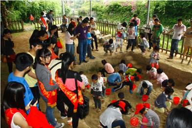 時代先鋒協(xié)會志愿者義務(wù)講解隊參加國際博物館日活動